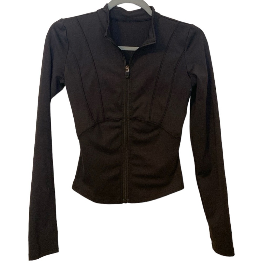 Fitted Exercise Jacket Medium 16” Ptp - image 1